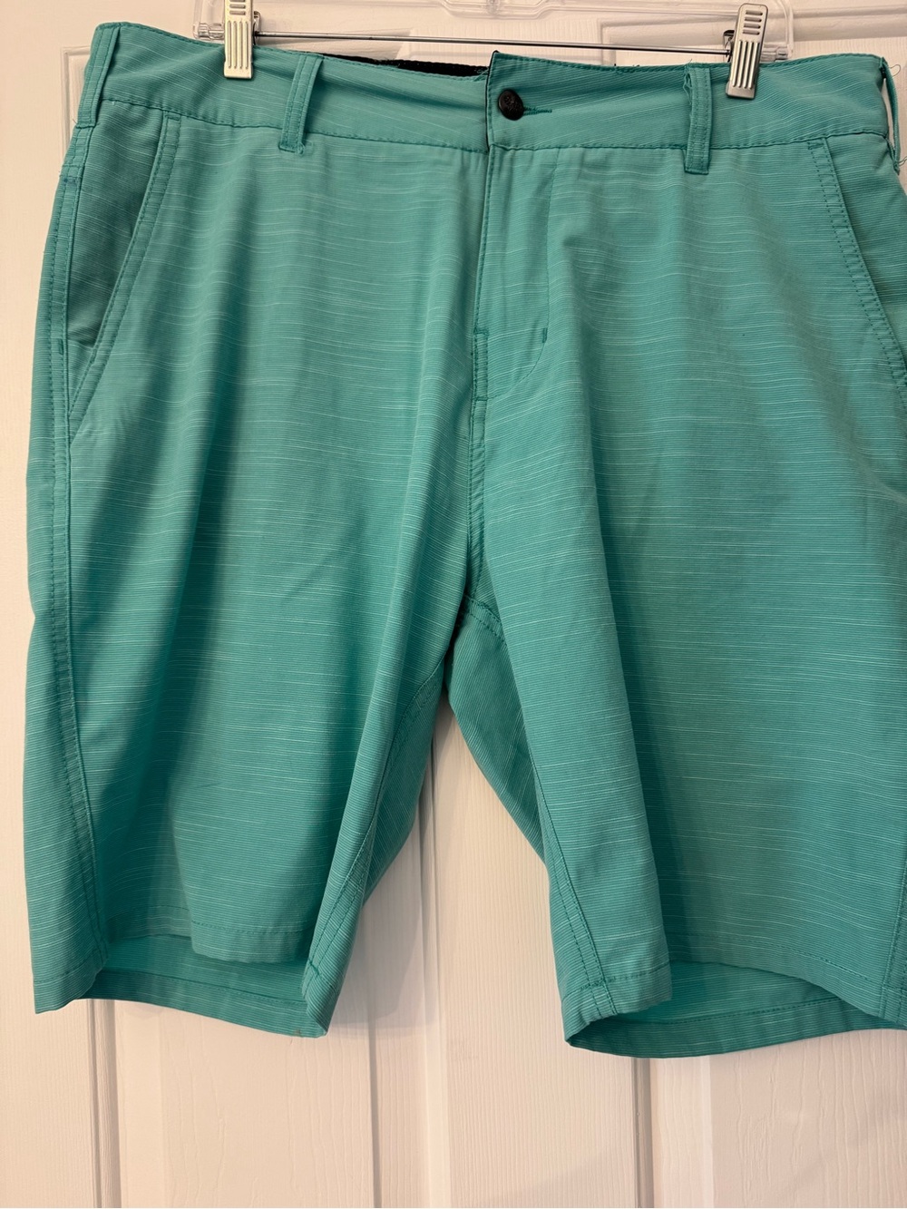 Trunks Surf & Swim Co. Hybrid Multi-Functional Shorts Size 34, Teal